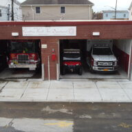 Photo of the exterior of the Gerritsen Beach Volunteer Fire Department.