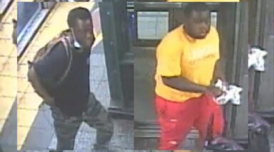 Cops are asking for the public's help identifying the alleged perps in the Atlantic Avenue assault.