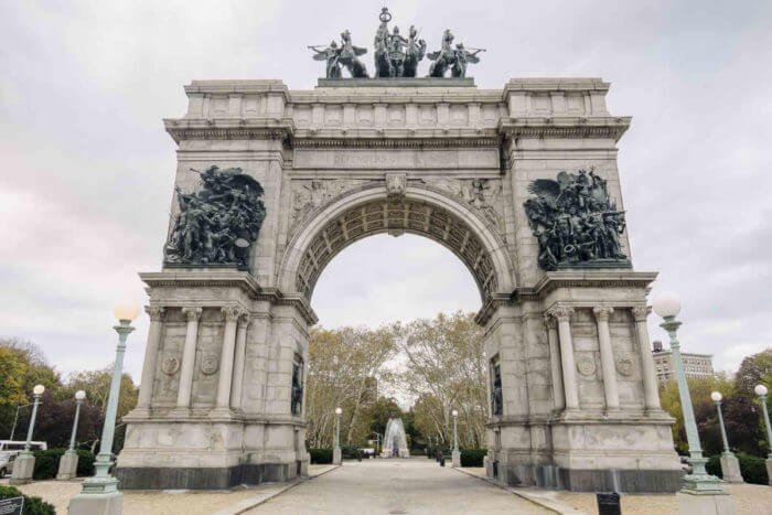 The Prospect Park Alliance lead renovation project on the park's famous Soldiers' and Sailors' Arch.