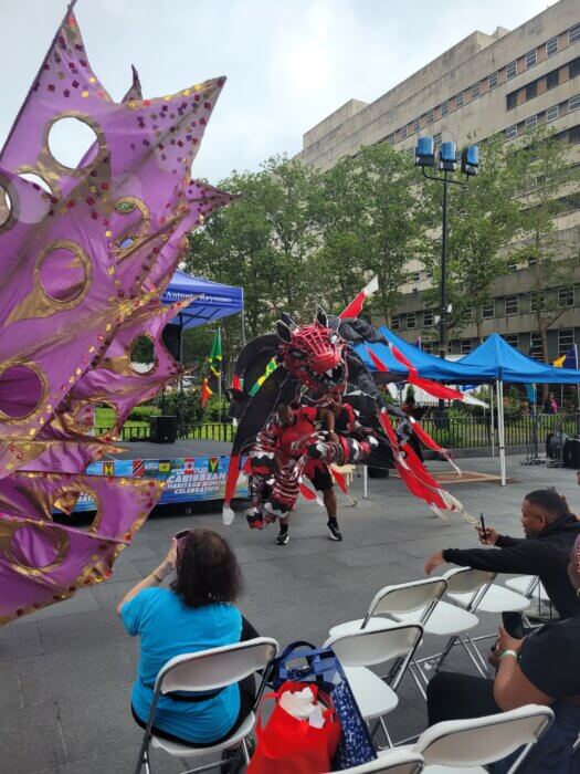 Attendees stayed to watch dancers, singers, poets and more celebrate Caribbean culture.