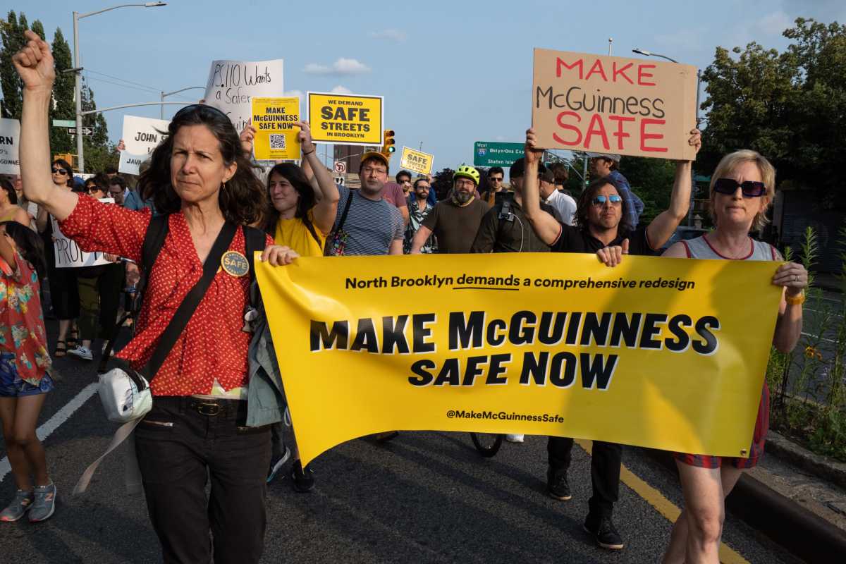 mcguinness boulevard rally