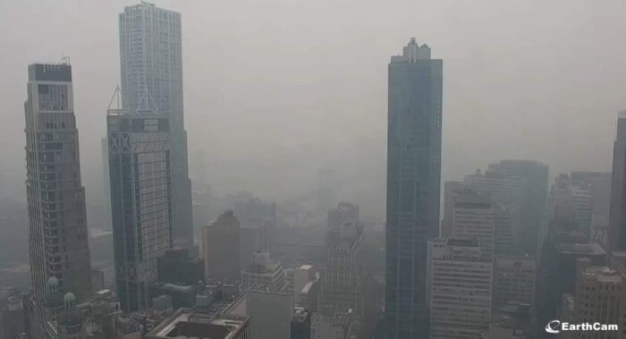bk bridge wildfire smoke air quality