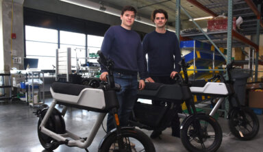 Nicolaus and Casper Nagel, the duo behind Pave Motors e-bike company.