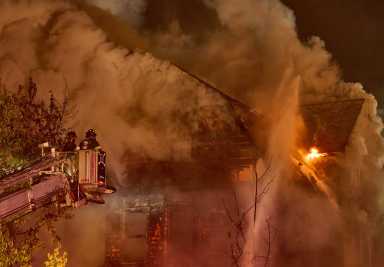 Firefighters were able to rescue a civilian from a three-story private dwelling at 877 East 23rd St.