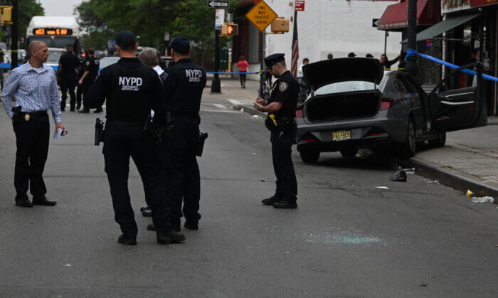 Two people were shot in Bay Ridge