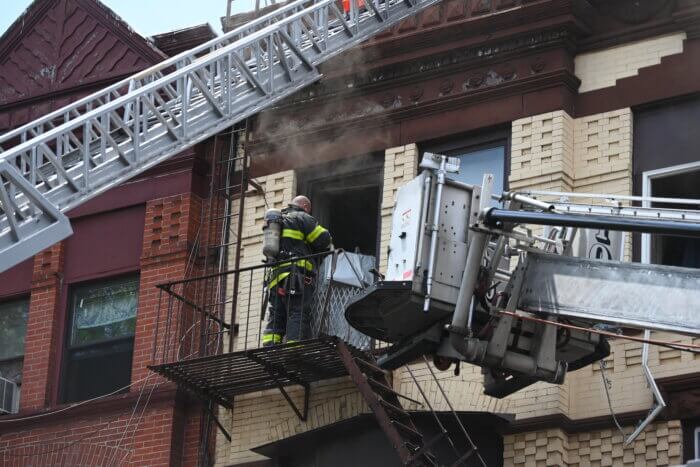 crown heights building fire