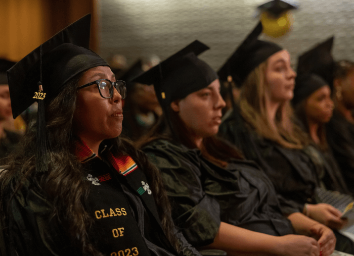 Bodenheimer said it was a packed house as family and friends gathered to celebrate the graduates.