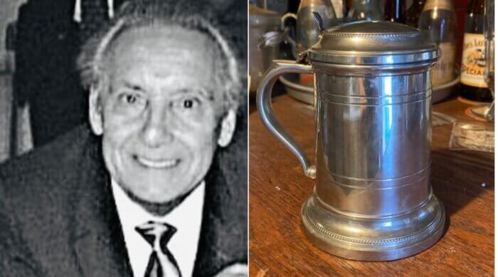 (L) Inductee Rocco Stella (R) The Canarsie Cup