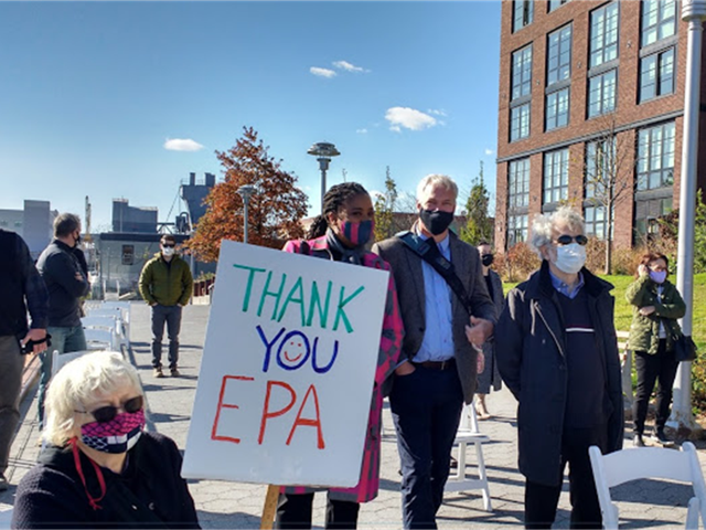 thank you EPA sign