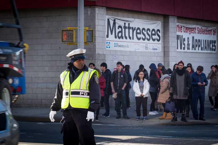 crossing guard in Brooklyn