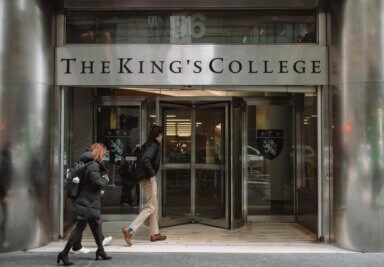 The King's College poised to close after years of financial woes.