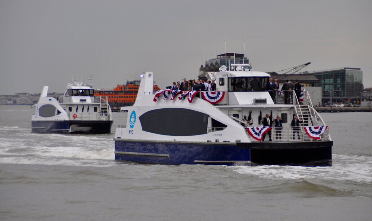 nyc ferry in brooklyn