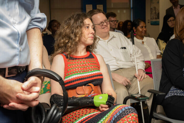 people at workforce disabilities announcement