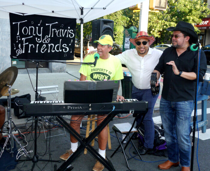 band at summer stroll on third avenue