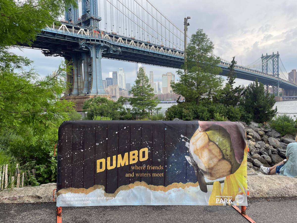 dumbo barrier art