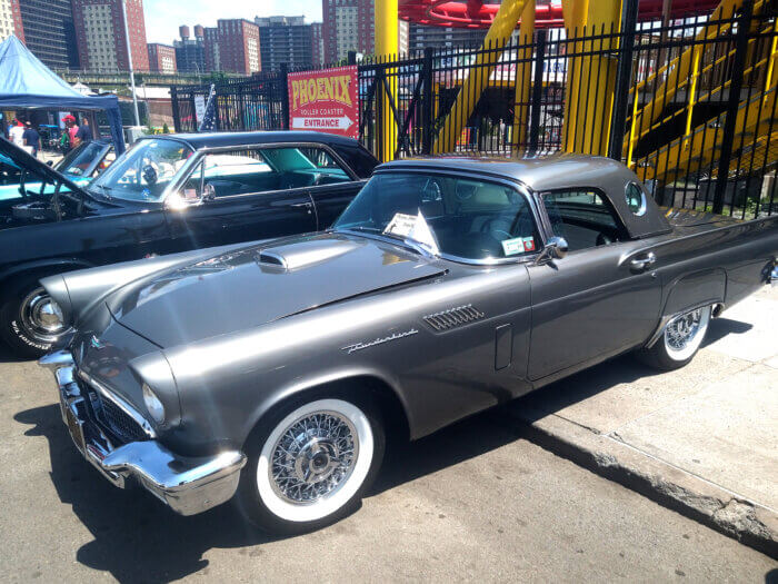 Attendees could get an up close look at the cars and vote on their favorites.