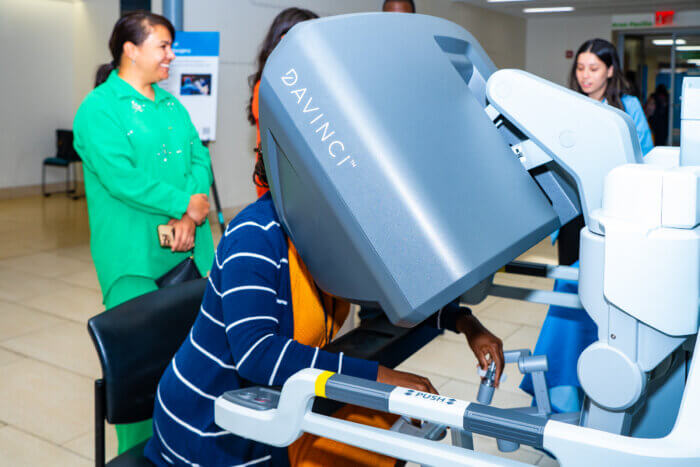 robotic surgery launch at maimonides