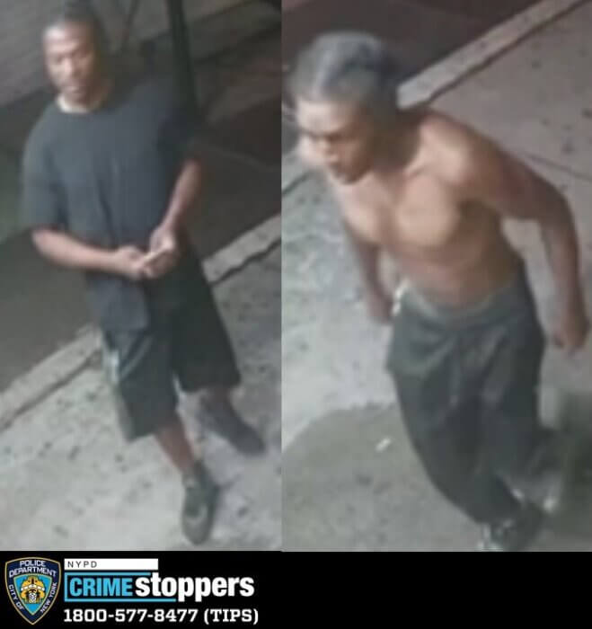 Police are looking for the two people allegedly connected to the assault of 68-year old man.