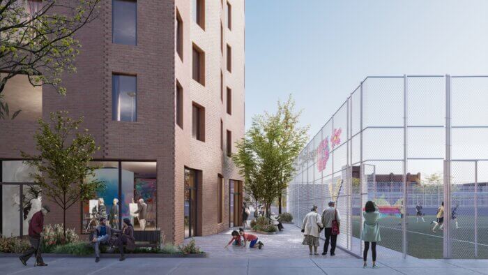 New affordable housing project in prospect heights