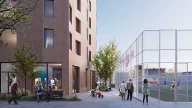 New affordable housing project in prospect heights