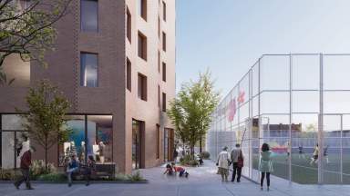 New affordable housing project in prospect heights