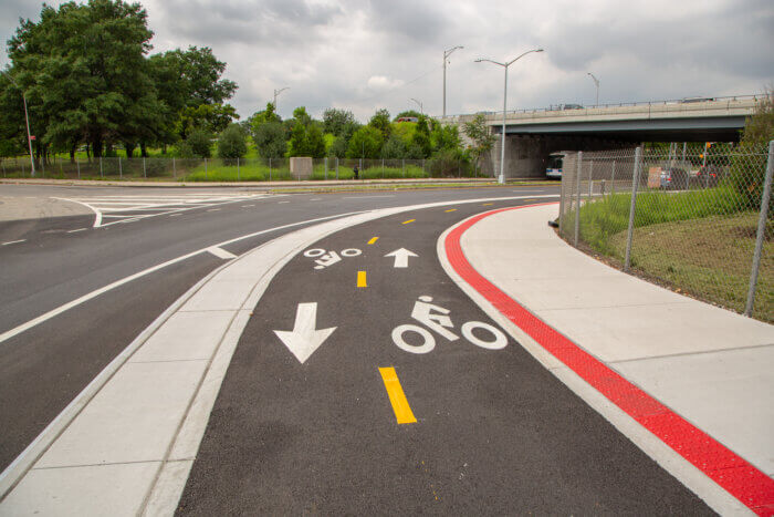 Bike lane in Canarsie