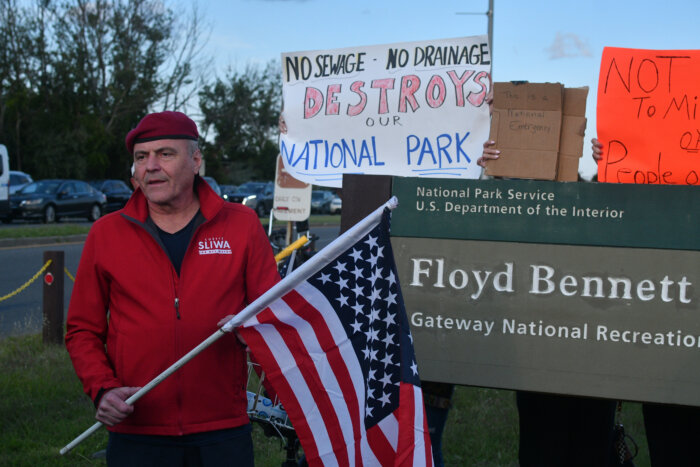 sliwa at floyd bennett field