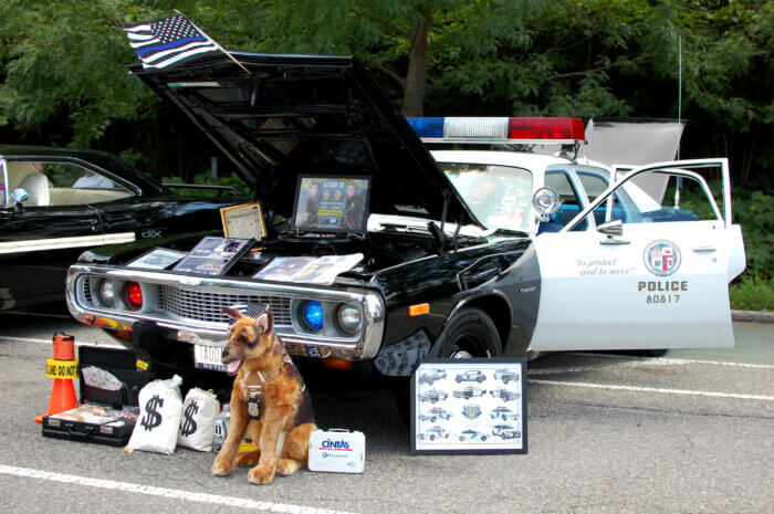 One traditional police car won an award.