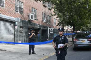 scene of sunset park hammer attack