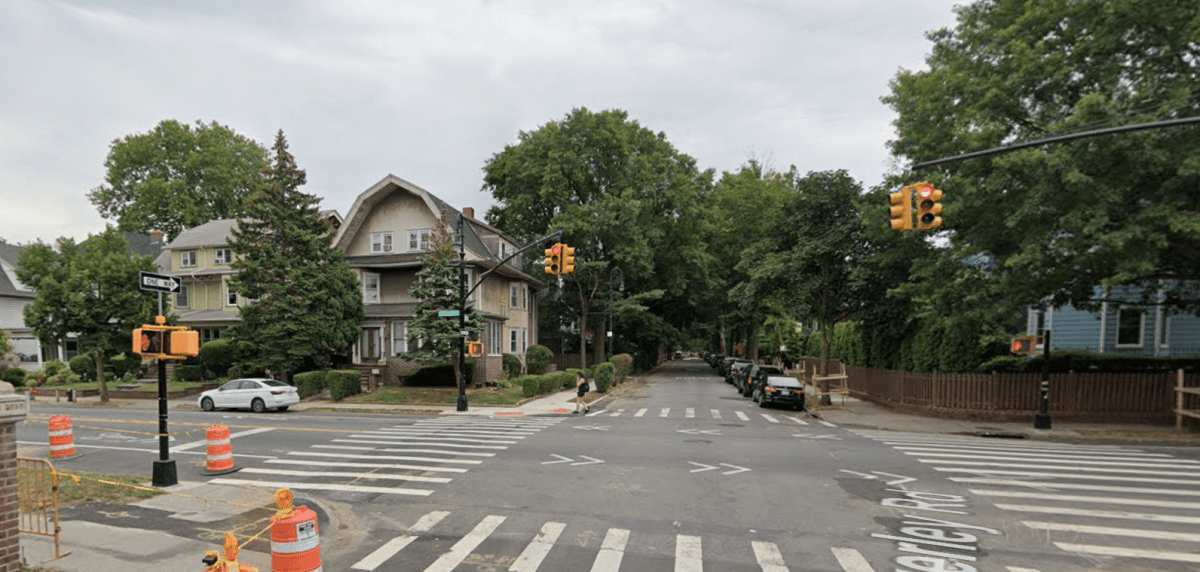 The intersection of Beverley Road at Westminster Road