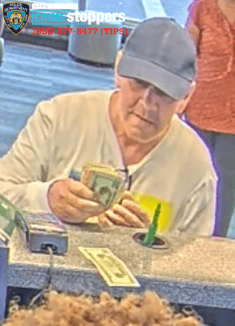 suspect in bank robbery