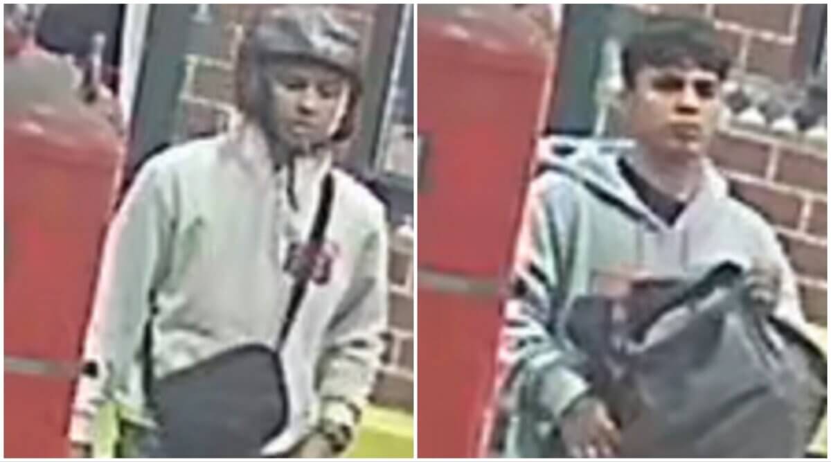 Police released a photo of the alleged suspects, and are seeking the public's assistance to identify the men