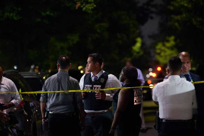 scene of crown heights shooting