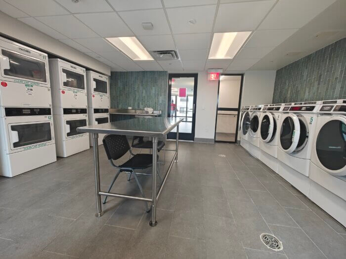 Laundry room at herkimer gardens