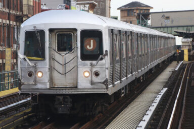 bed-stuy subway train