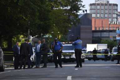 scene of bed-stuy shooting