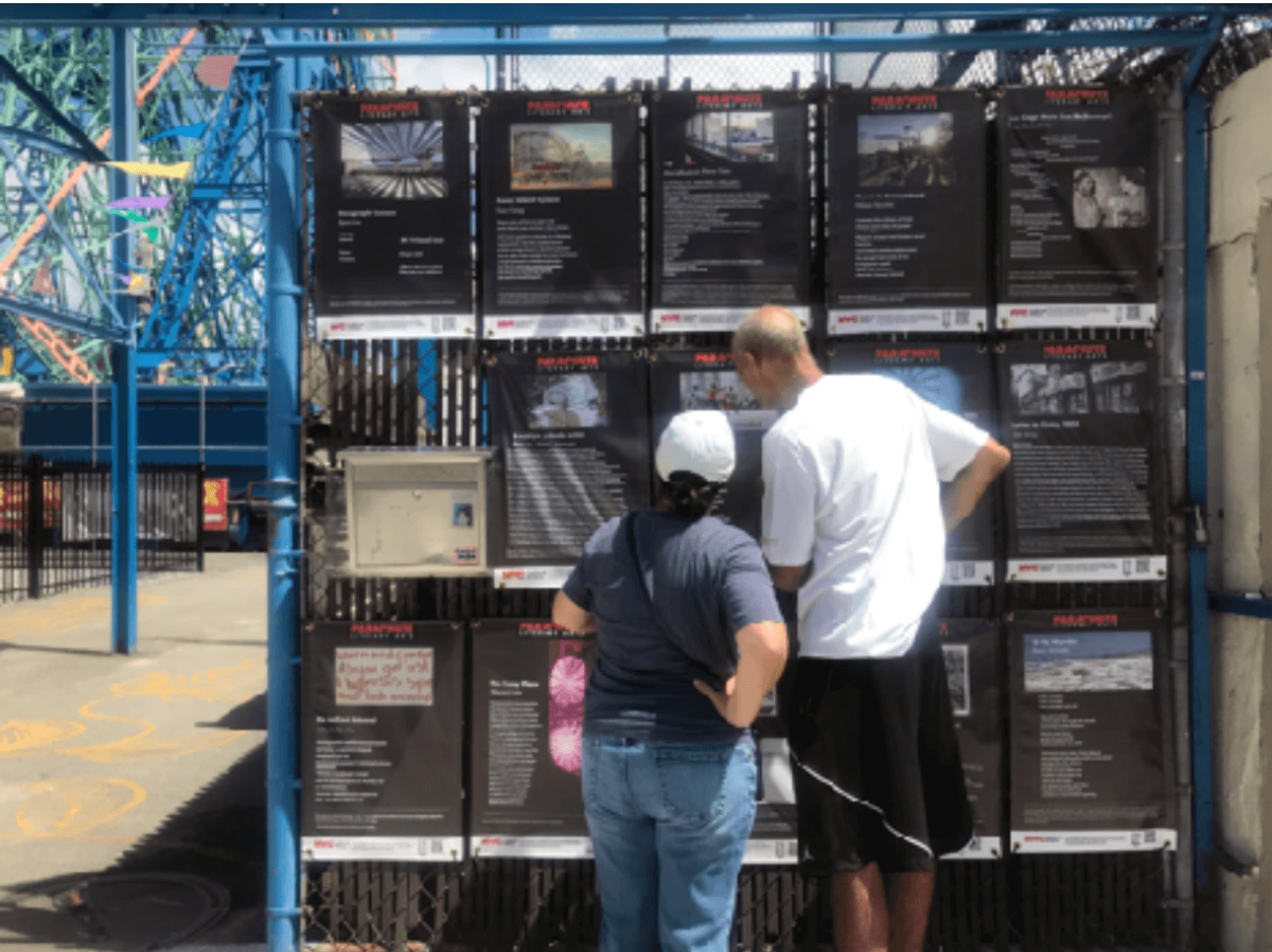 coney island poetry map