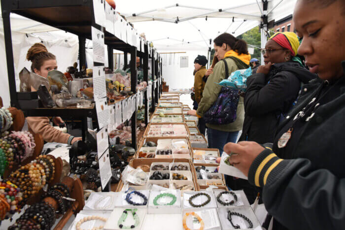 jewlery stand at atlantic festival