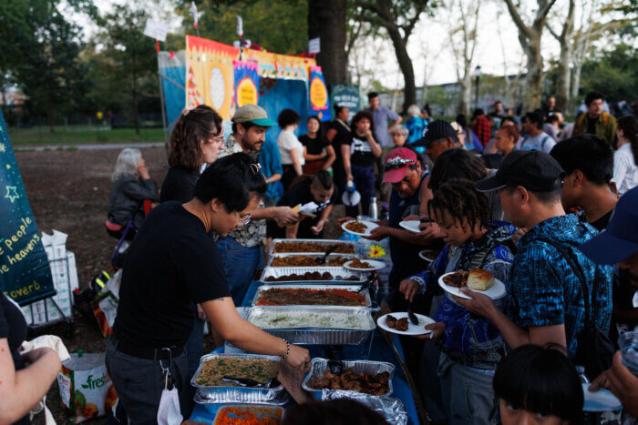 sukkot dinner in sunset park