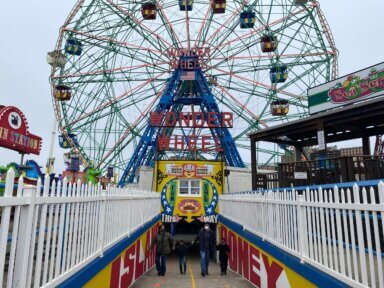 Coney Island wonder wheel