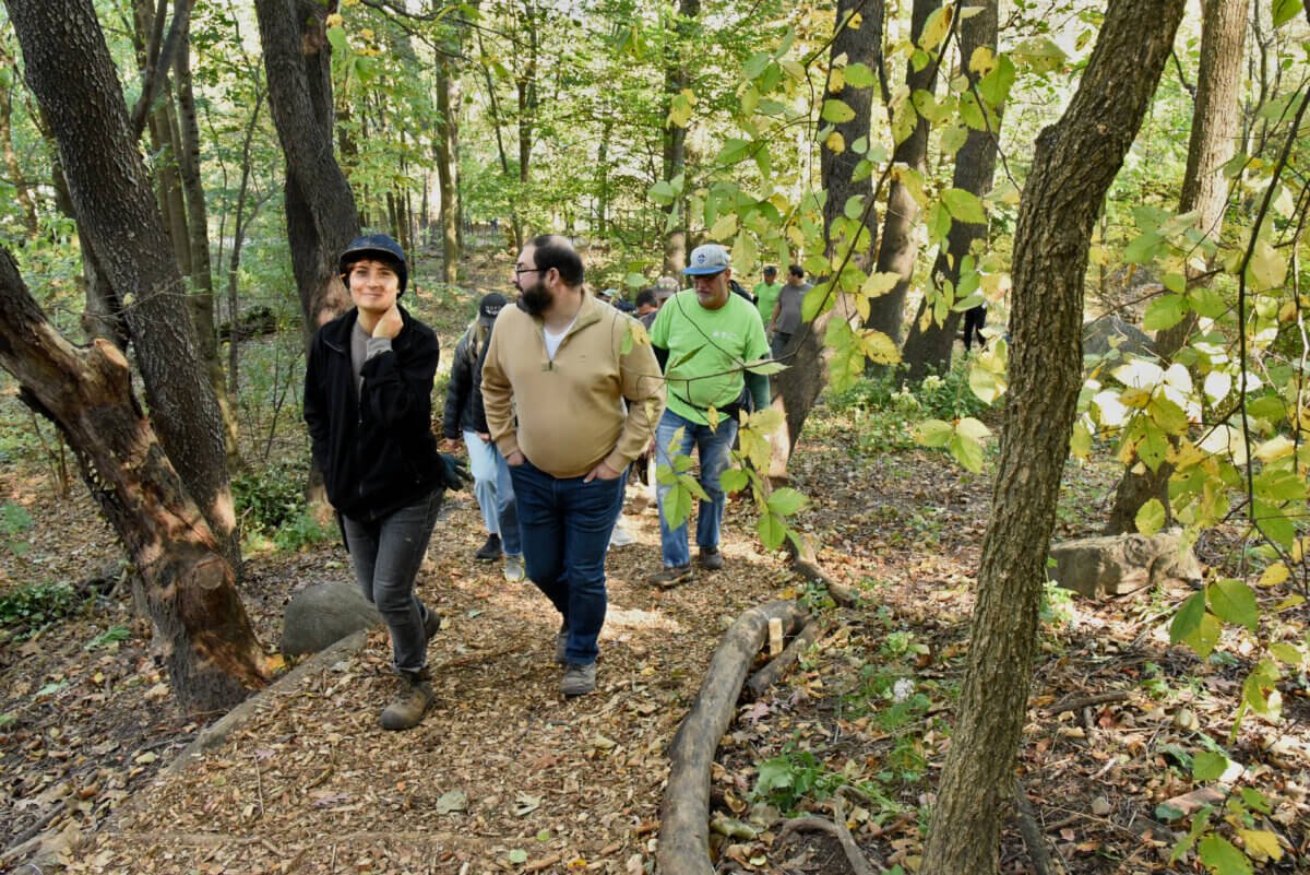 Fallkill Trail in Prospect Park