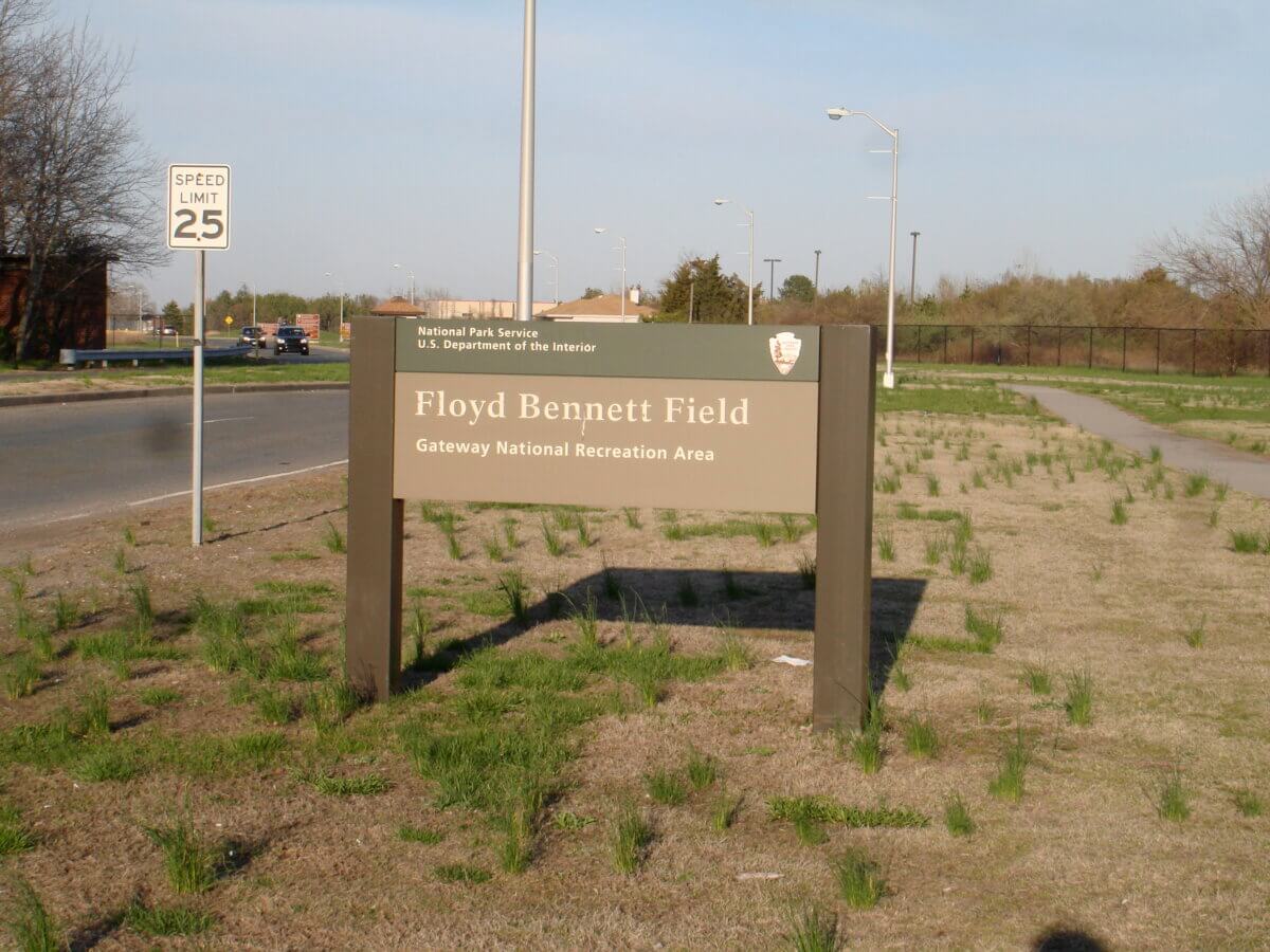 floyd bennett field sign