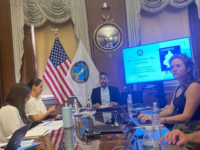 Brooklyn Borough President Antonio Reynoso releases new comprehensive plan for Brooklyn.