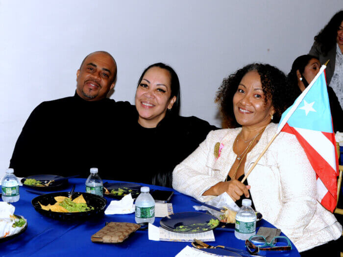 people at maimonides hispanic heritage month event