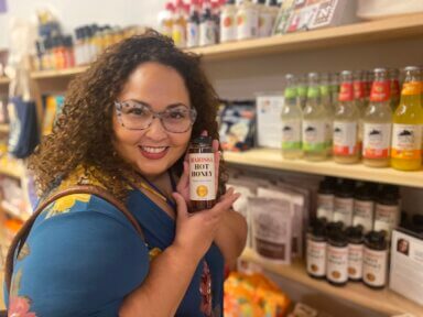 Gloribelle Perez at Brooklyn Made Hispanic Heritage Month event