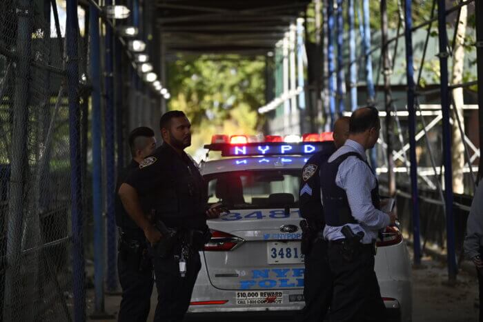 A 25-year-old man was shot in the left arm in Brownsville on Monday afternoon