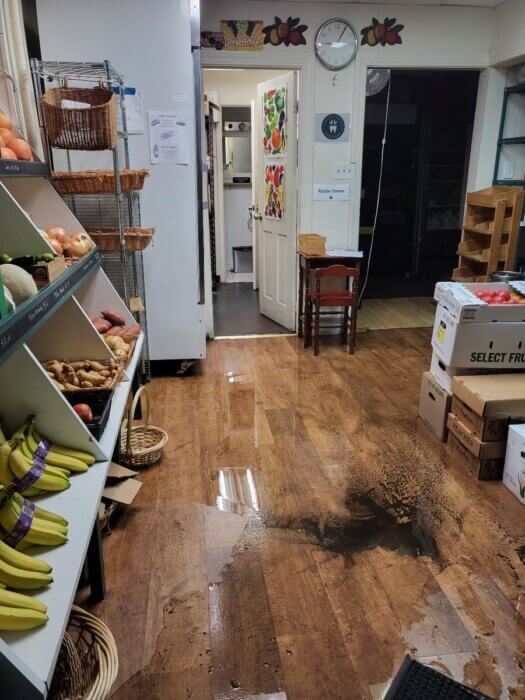 flood at windsor terrace food co-op