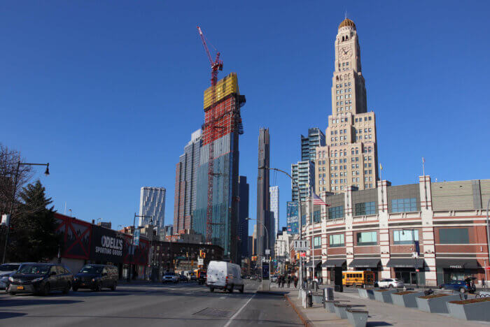 80 flatbush under construction