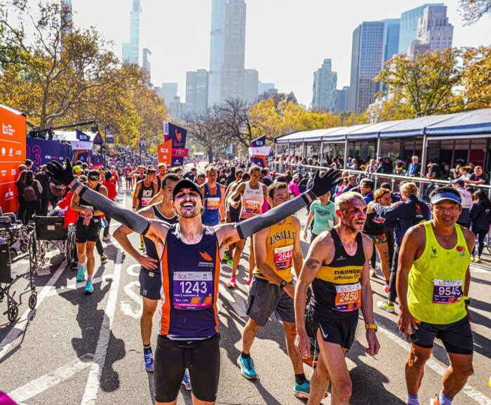 marathon runners