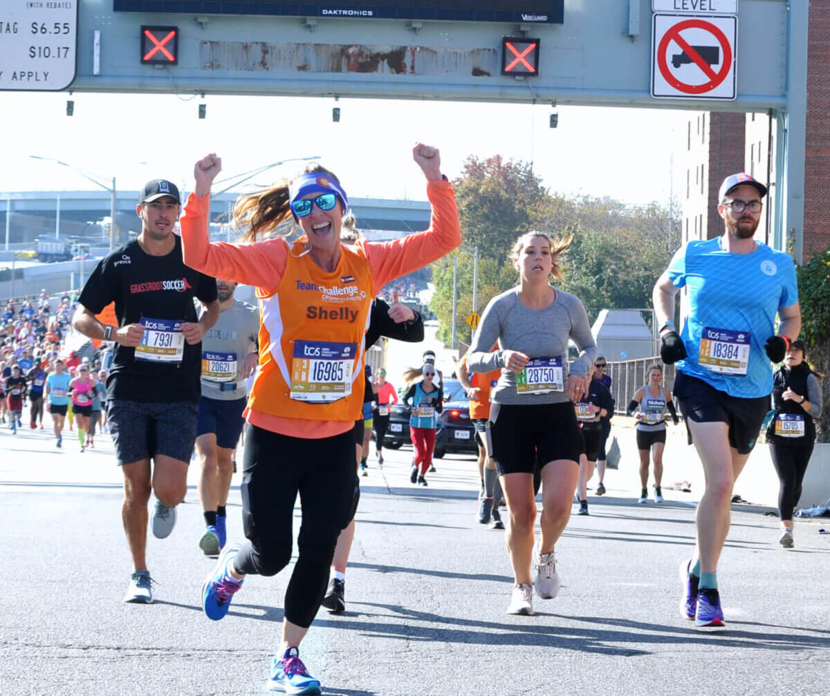 marathon runners in Brooklyn
